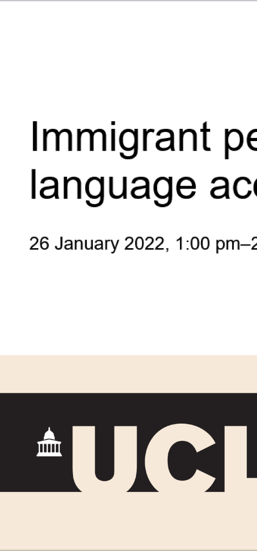 Immigrant peers and foreign language acquisition