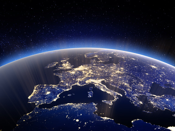 Europe from the skies