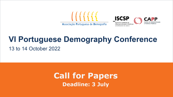 VI Portuguese Demography Conference