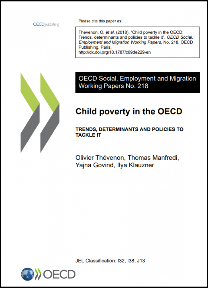 Books and Reports: Child Poverty in the OECD - Trends, Determinants and Policies to Tackle it