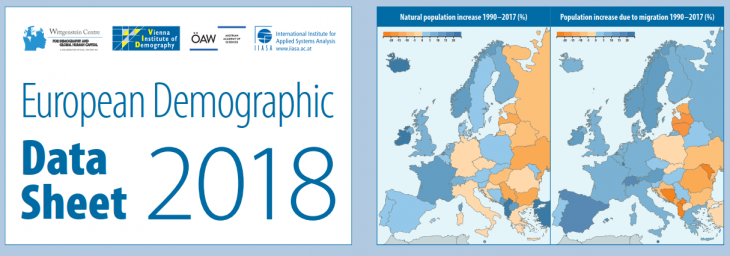 European Demographic Data Sheet 2018 