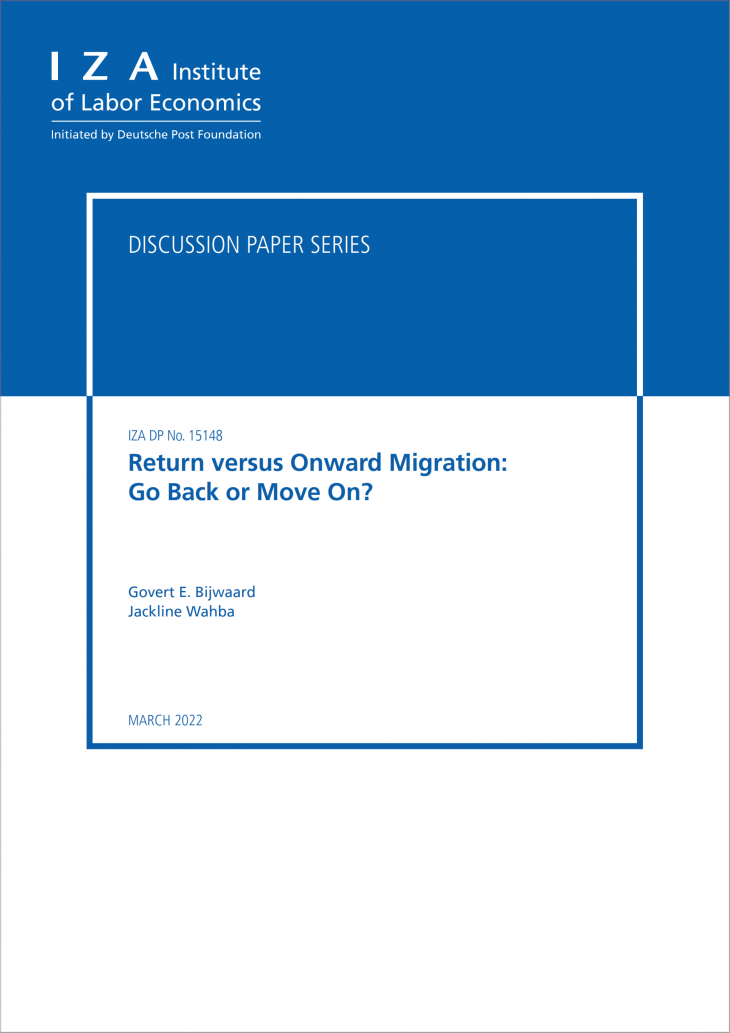 Return versus Onward Migration:   Go Back or Move On?