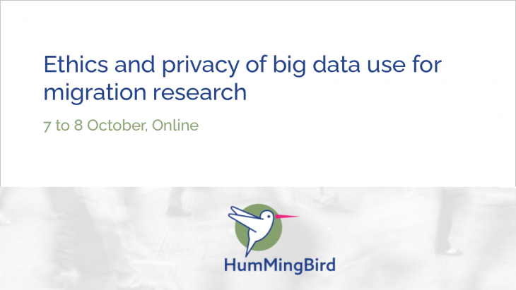 Ethics and privacy of big data use for migration research