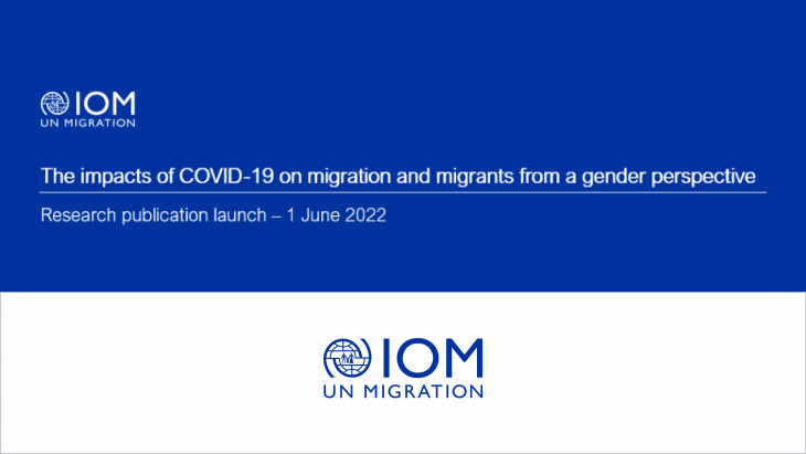  Impacts of COVID-19 on migration and migrants from a gender perspective