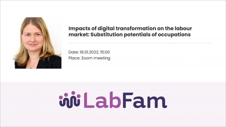 Impacts of digital transformation on the labour market: Substitution potentials of occupations