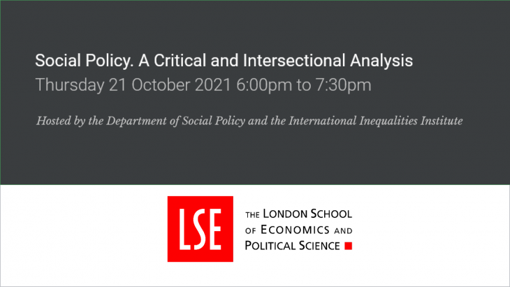 Social Policy. A Critical and Intersectional Analysis