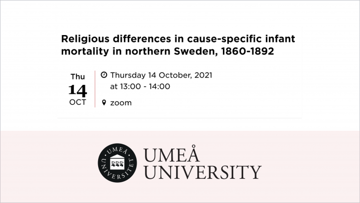Religious differences in cause-specific infant mortality in northern Sweden, 1860-1892