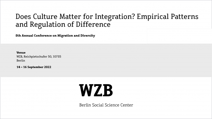 Does Culture Matter for Integration? Empirical Patterns and Regulation of Difference