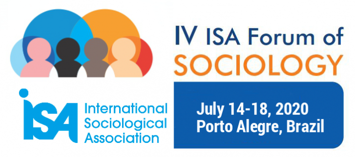 Event: IV ISA Forum of Sociology: Challenges of the 21st Century: Democracy, Environment, Inequalities, Intersectionality