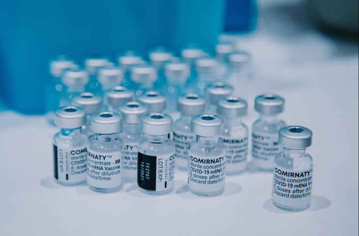 covid vaccine vials