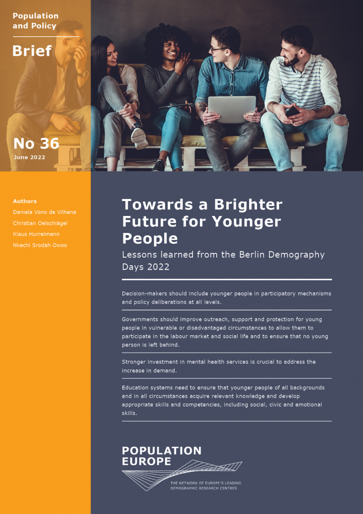 Towards a Brighter Future for Younger People  Lessons learned from the Berlin Demography Days 2022